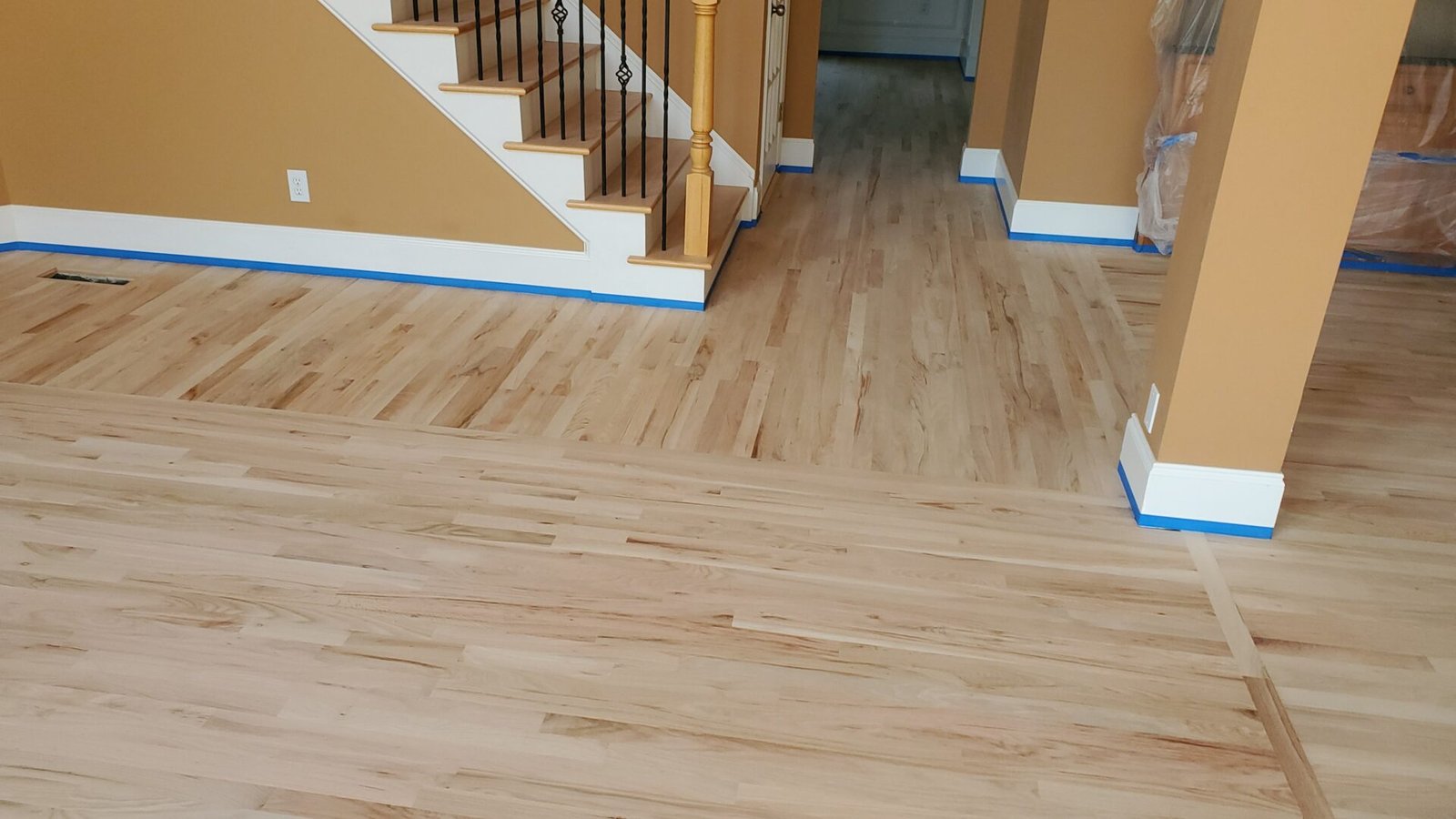 Modern home with new environmentally flooring installed by Eco Flooring USA