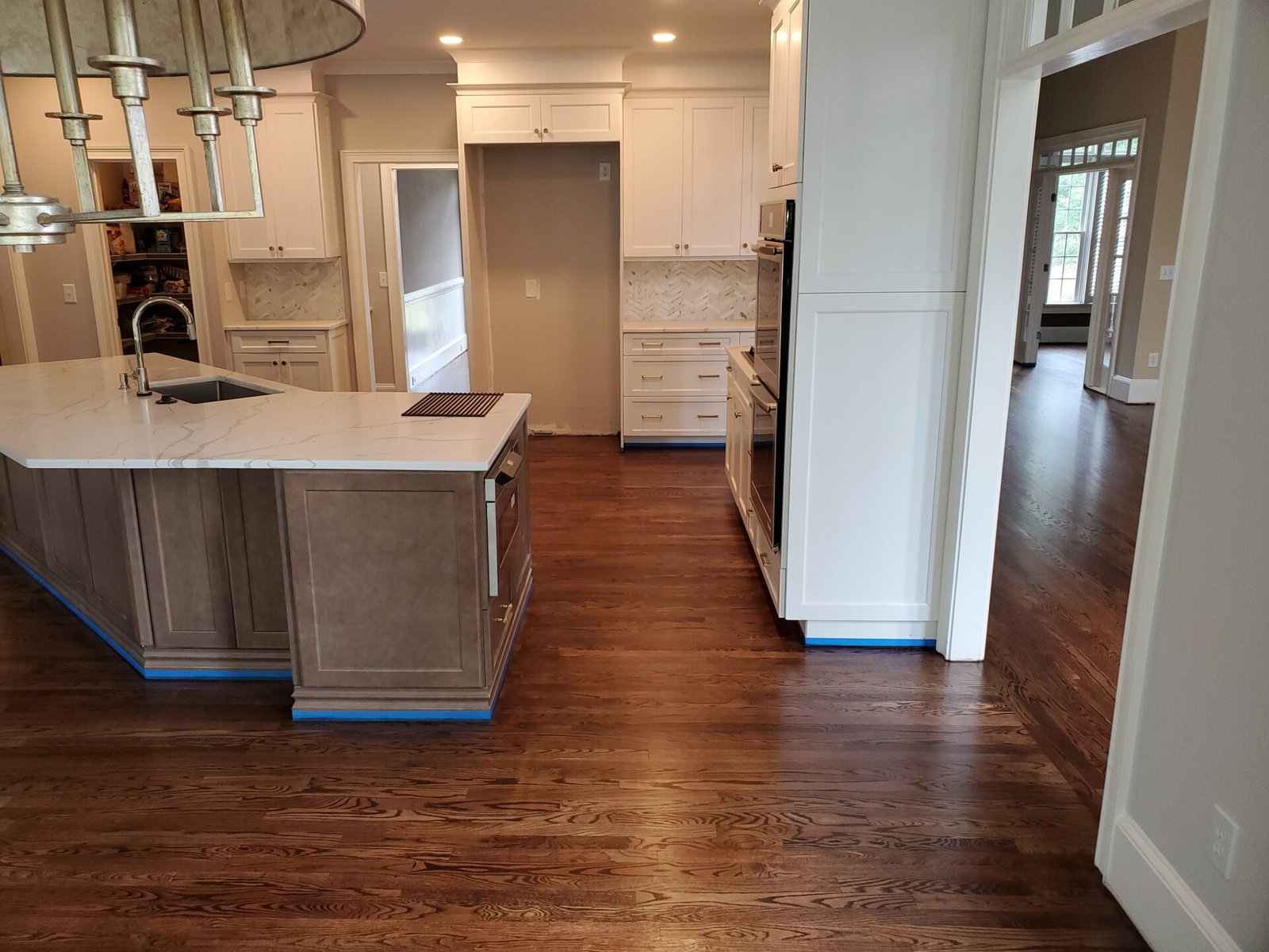 Modern home with new environmentally flooring installed by Eco Flooring USA