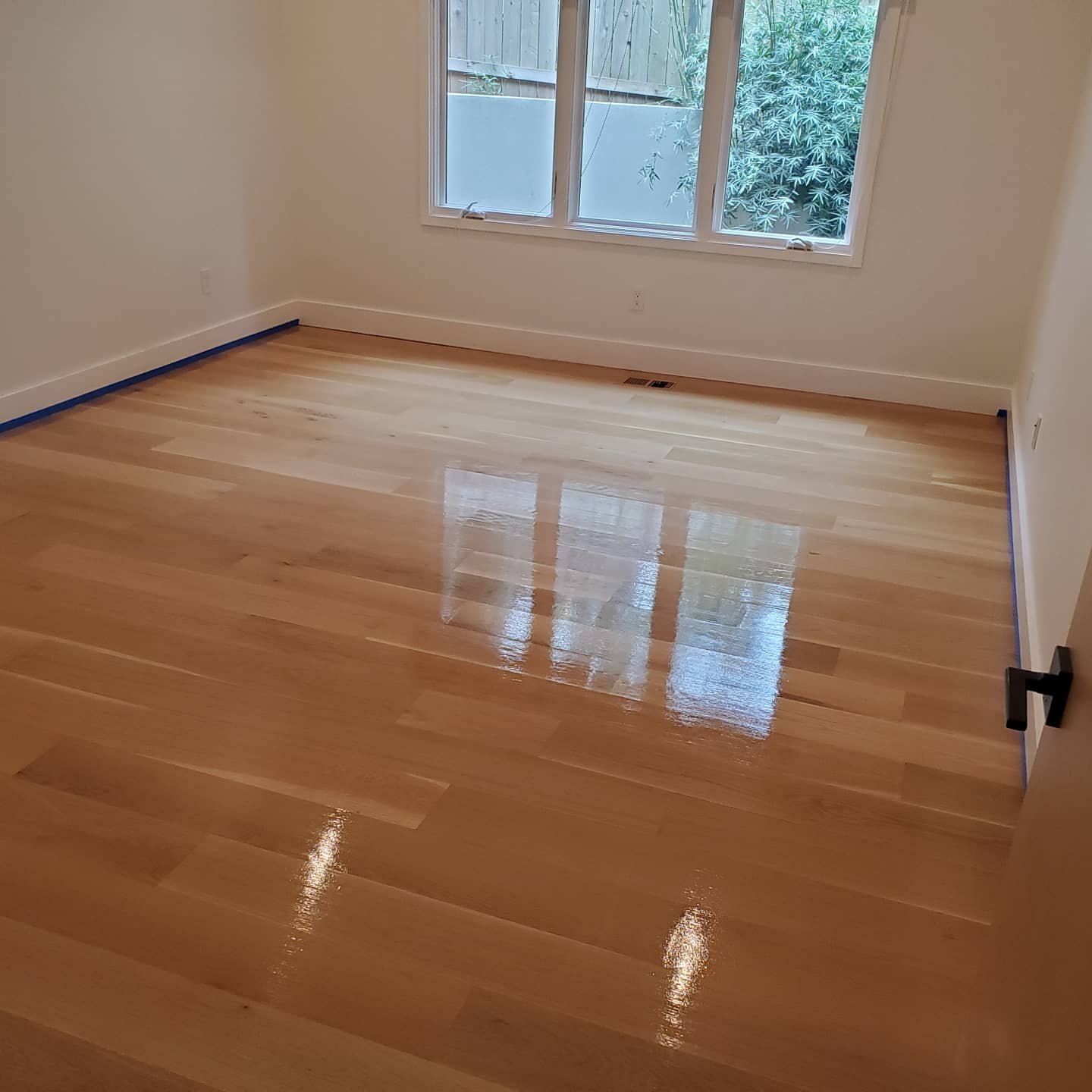 Modern home with new environmentally flooring installed by Eco Flooring USA