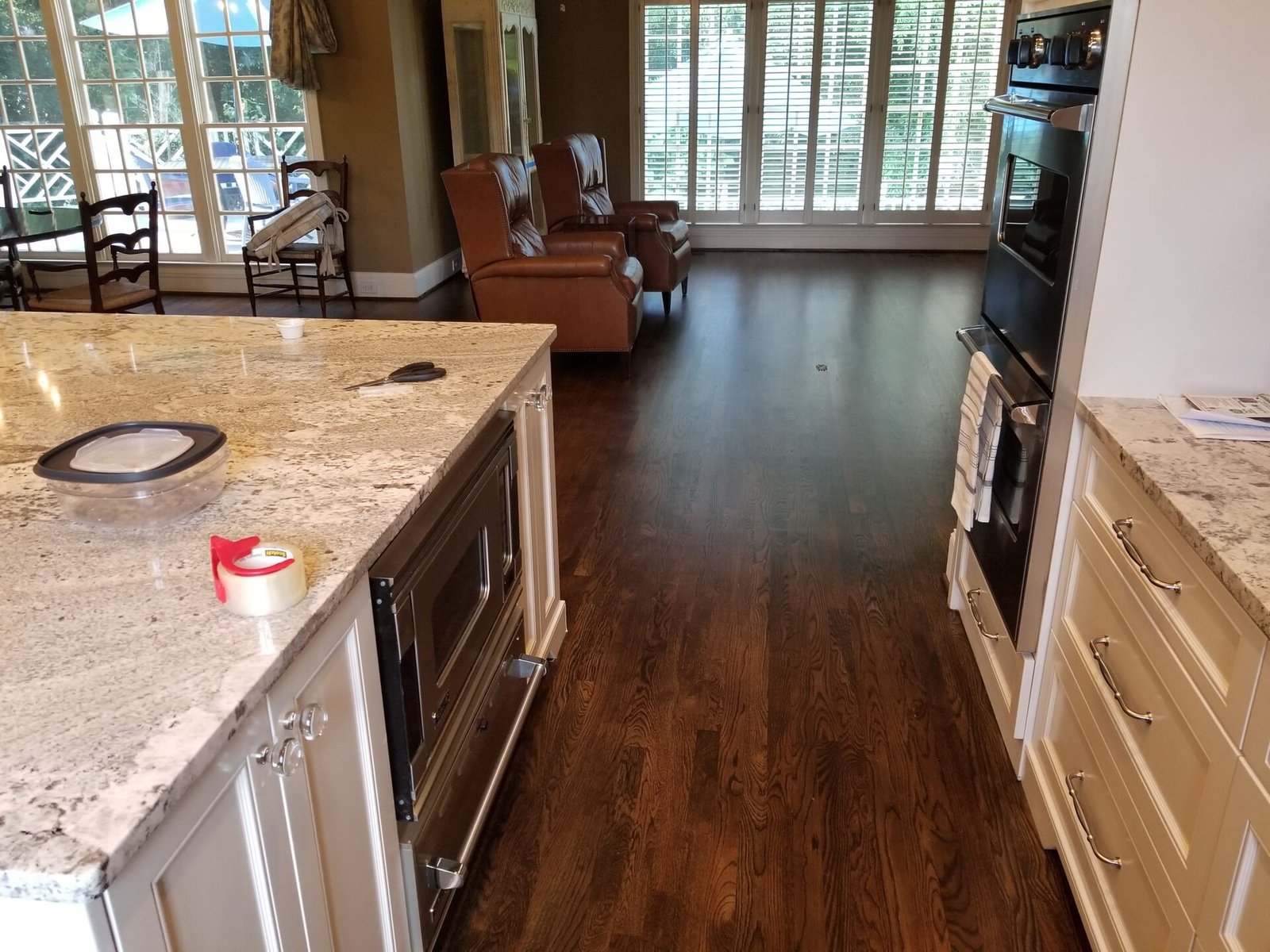 Modern home with new environmentally flooring installed by Eco Flooring USA