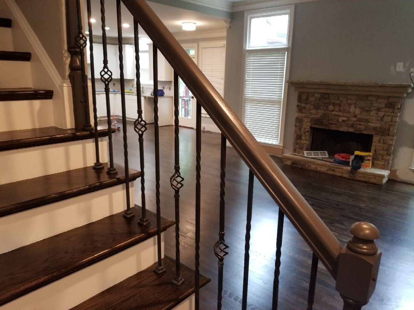 Modern home with new environmentally flooring installed by Eco Flooring USA