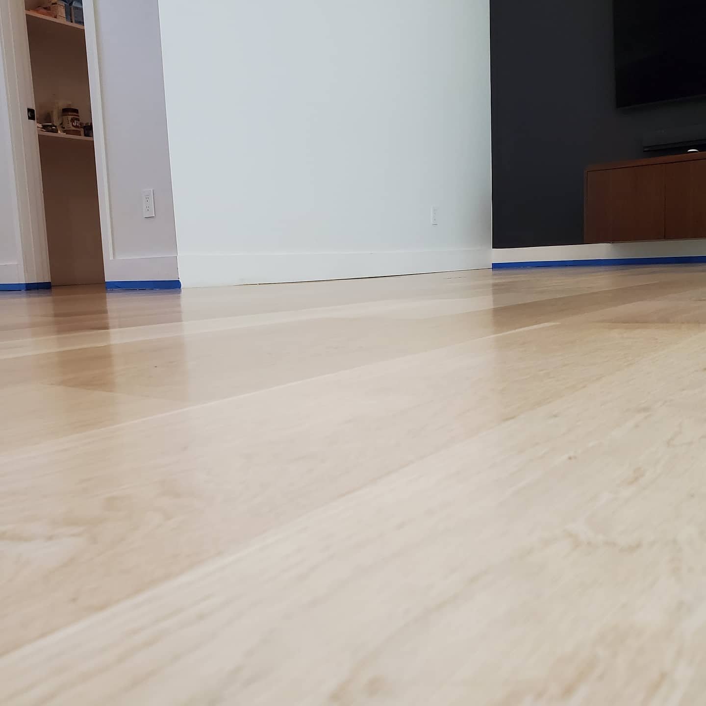 Modern home with new environmentally flooring installed by Eco Flooring USA