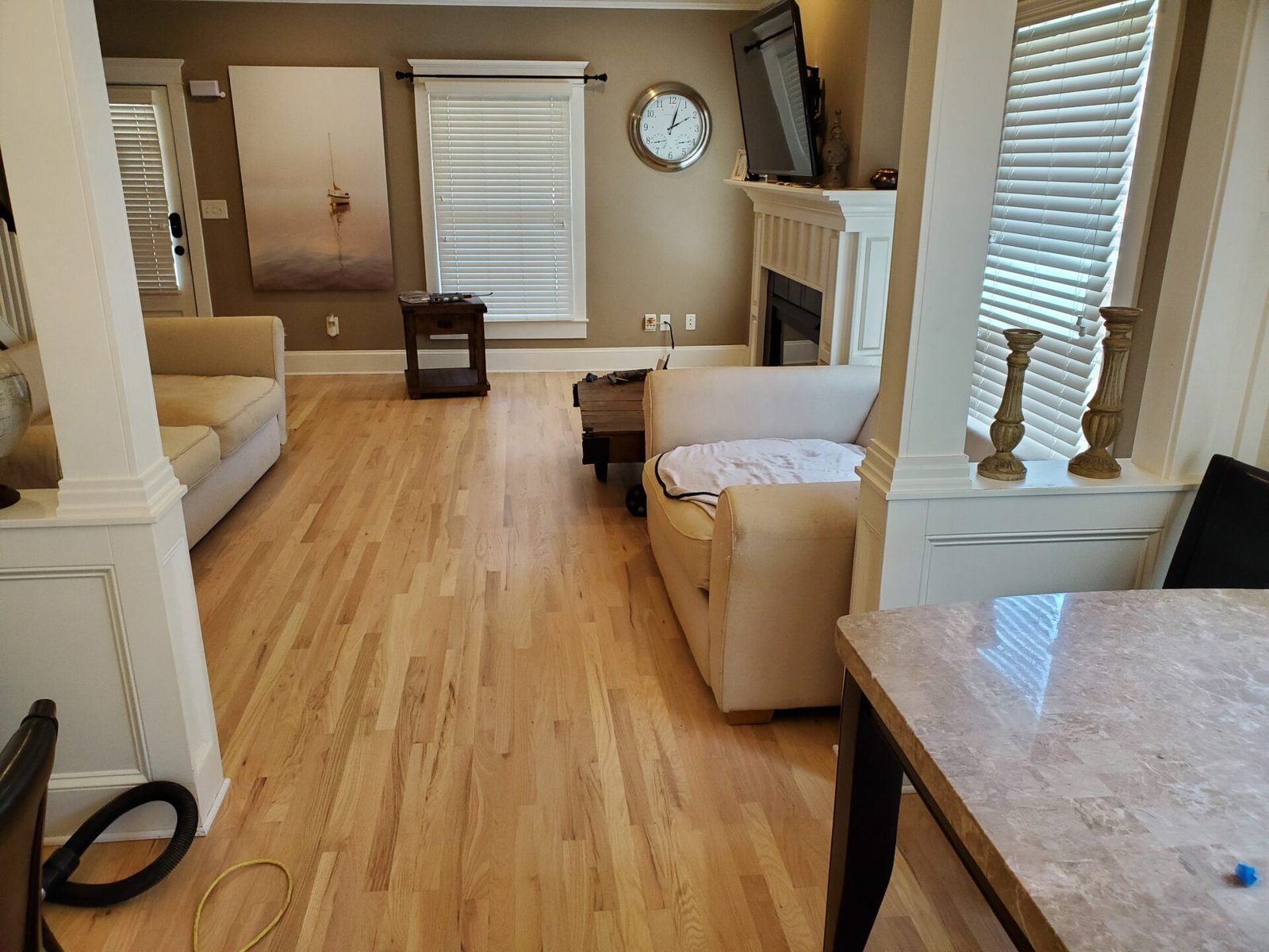 Modern home with new environmentally flooring installed by Eco Flooring USA