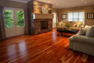 Red Tones Hardwood Flooring Example