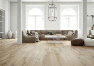 Light hardwood flooring color example