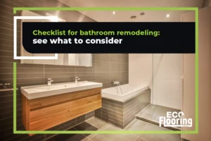 Checklist for bathroom remodeling
