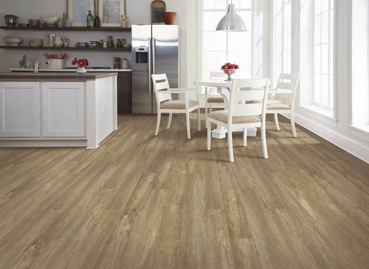 Vinyl Plank: The second best scratch resistant flooring