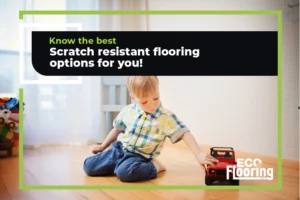 Scratch resistant flooring