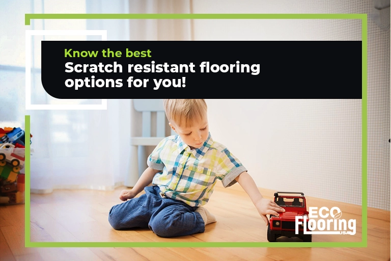 Scratch resistant flooring