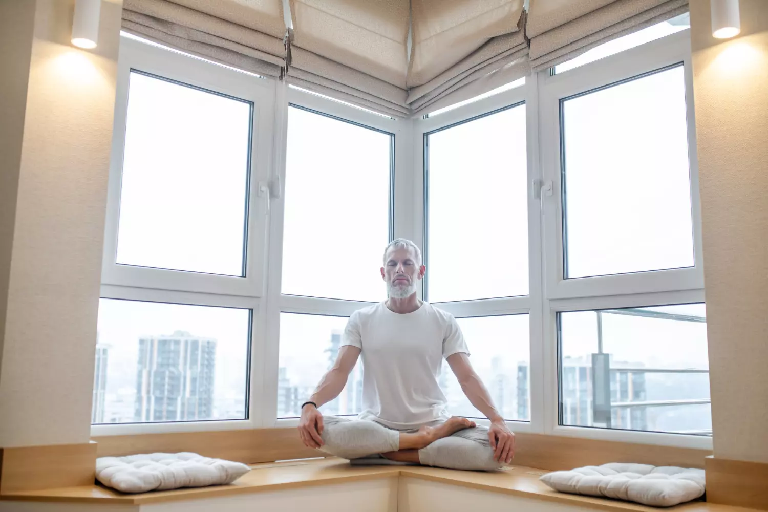 Organize a meditation or yoga room