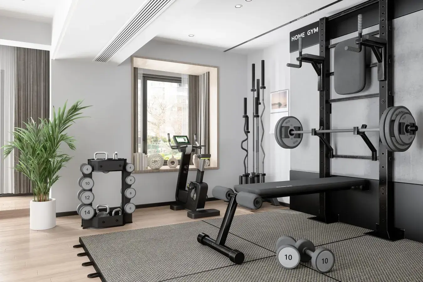 Create a home gym 
