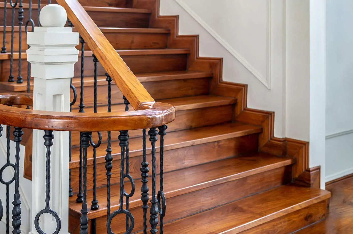 Hardwood Stairway Flooring