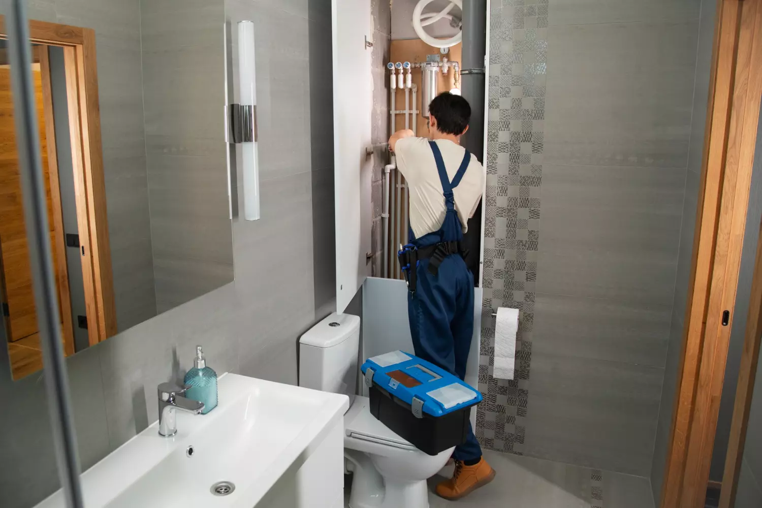 What can influence the duration of a bathroom remodeling?