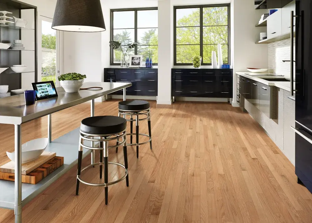 Hardwood flooring