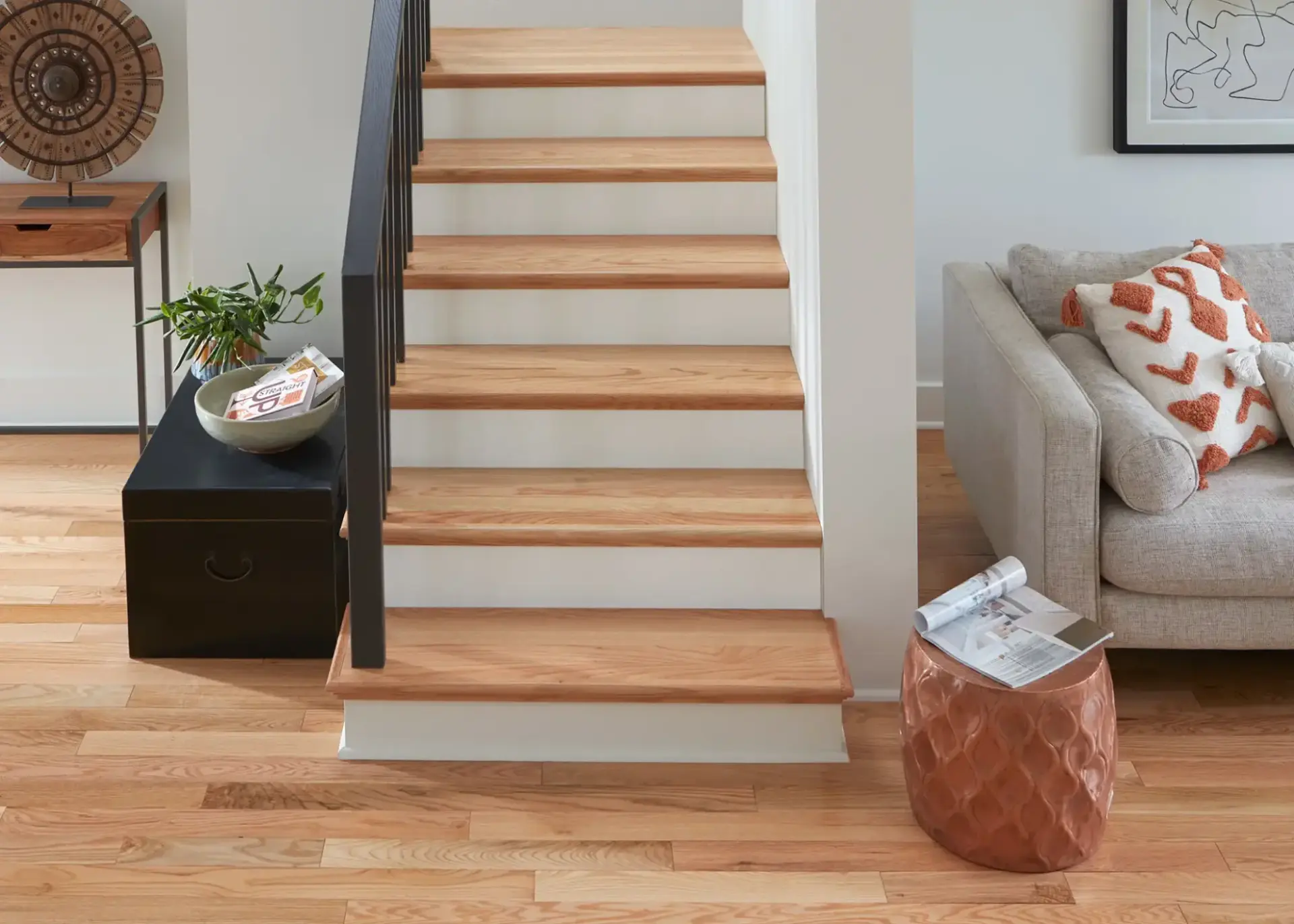 Benefits of matching stairs with flooring