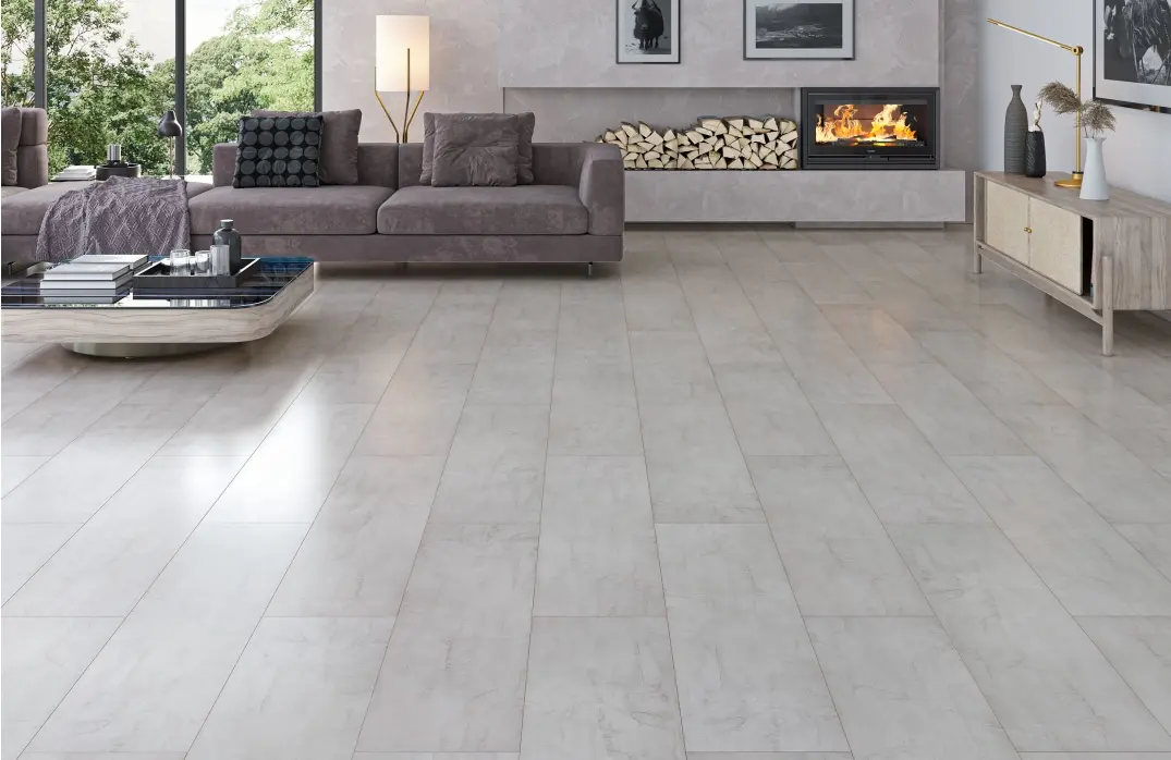 Tile patterns in LVP or laminate